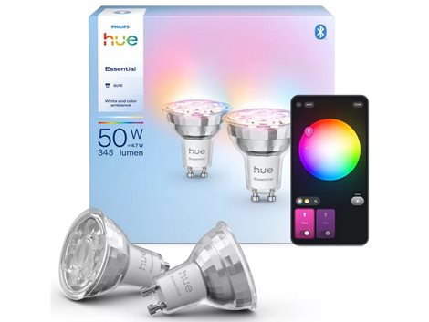 Hue Essential WCA 345 žárovka 4,7W, 345lm, GU10 (2 ks) 4