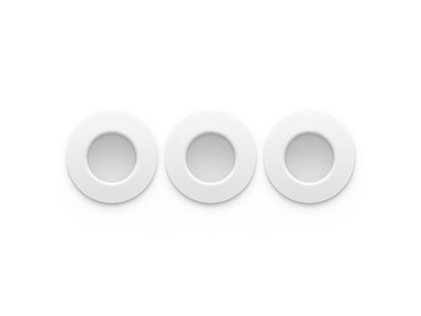 Hue LED Slim vestavné svítidlo S, nastavitelná bílá, 3 ks, bílá 4