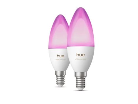 Hue Philips LED žárovka B39 E14, nastavitelná bílá, 2 ks, EU 1