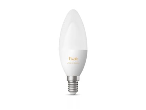 Hue Philips LED žárovka B39 E14, nastavitelná bílá, 1 ks, EU 2