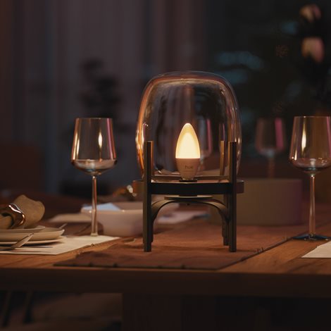 Hue Philips LED žárovka B39 E14, nastavitelná bílá, 2 ks, EU 8