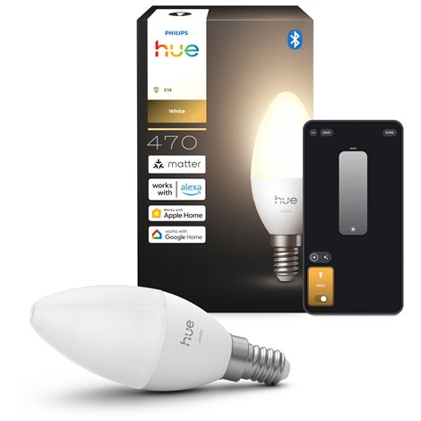 Hue Philips LED žárovka B39 E14, teplá bílá, 1 ks, EU 3