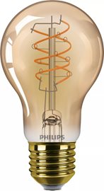 LED filament žárovka E27 A60 7,3 (60W) 806lm 2200K stmívatelná, jantarová