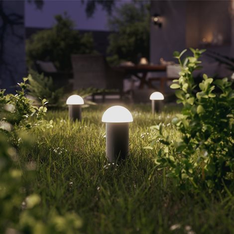 GardenLink Edwina venkovní stojací LED lampa LED 1,5W, 2700K, 24V, černá 6
