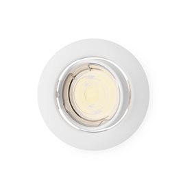 Peridot Rec Kit Rd zapuštěné svítidlo kulaté 7W, AC 220-240, IP20, bílá