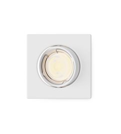 Peridot Rec Kit Sq zapuštěné svítidlo hranaté 7W, AC 220-240, IP20, bílá
