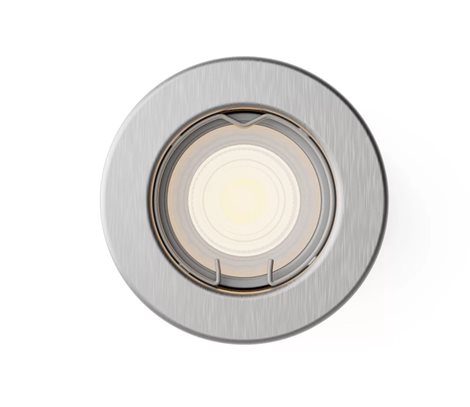 Peridot Rec Kit Rd zapuštěné svítidlo kulaté 7W, AC 220-240, IP20, nikl 1