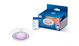Philips LED bodové svítidlo GU10, sada s RGB žárovkou, bílá, 1 ks
