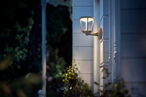 Nuvy nástěnná lampa 4,3W 27K antracit 9