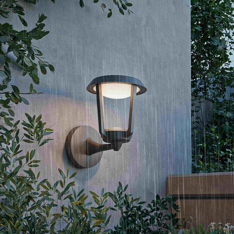 Nuvy nástěnná lampa 4,3W 27K antracit 8
