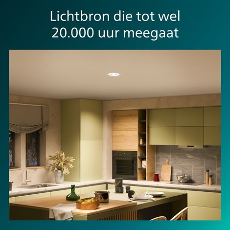 Zapuštěné bodové svítidlo Cilantro Step 5W, 90lm/W, 2700K, (3 ks), bílá 8