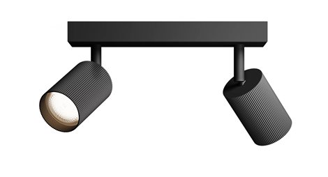 Wyatt LED bodové svítidlo 2x5W, AC 220–240, černá 1