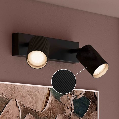 Wyatt LED bodové svítidlo 2x5W, AC 220–240, černá 6
