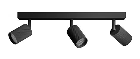 Wyatt LED bodové svítidlo 3x5W, AC 220–240, černá 2