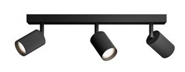 Wyatt LED bodové svítidlo 3x5W, AC 220–240, černá