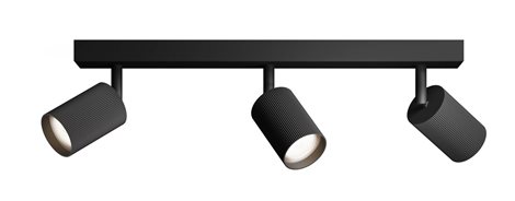 Wyatt LED bodové svítidlo 3x5W, AC 220–240, černá 1