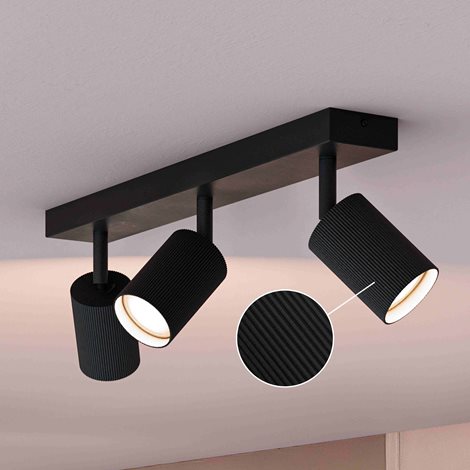 Wyatt LED bodové svítidlo 3x5W, AC 220–240, černá 6