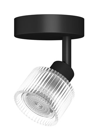 Horen LED bodové svítidlo 5W, AC 220–240, černá 2