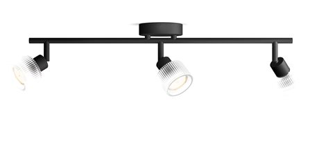 Horen LED bodové svítidlo 3×5W, AC 220–240, černá 1