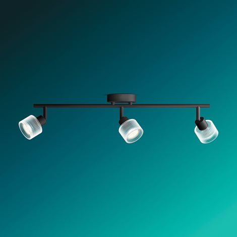 Horen LED bodové svítidlo 3×5W, AC 220–240, černá 4