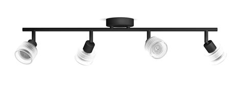 Horen LED bodové svítidlo 4×5W, AC 220–240, černá 2