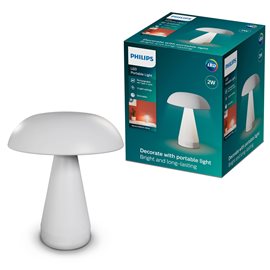Mycena LED svítidlo DSK215 2W 30-65K USB, bílá