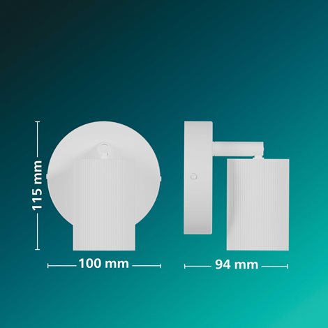Wyatt LED bodové svítidlo 5W, AC 220–240, bílá 11