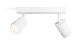 Wyatt LED bodové svítidlo 2x5W, AC 220–240, bílá