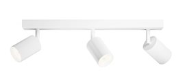 Wyatt LED bodové svítidlo 3×5W, AC 220–240, bílá
