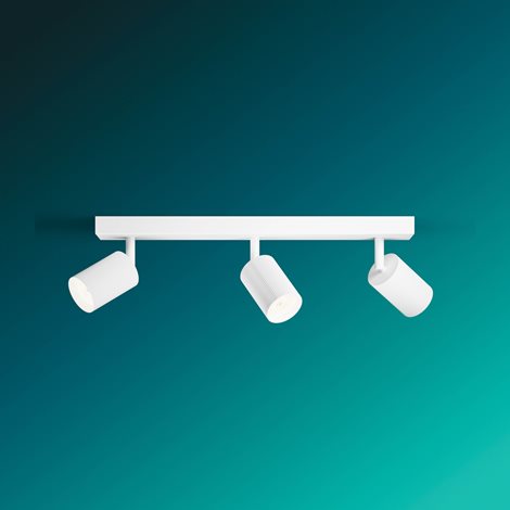 Wyatt LED bodové svítidlo 3×5W, AC 220–240, bílá 4