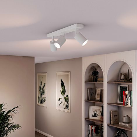 Wyatt LED bodové svítidlo 3×5W, AC 220–240, bílá 7