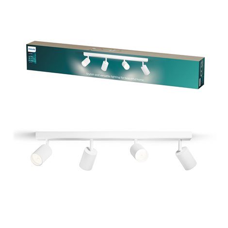 Wyatt LED bodové svítidlo 4×5W, AC 220–240, bílá 3