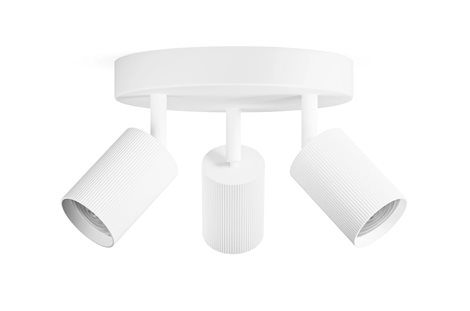Wyatt LED bodové svítidlo 3×5W, na desce, AC 220–240, bílá 2