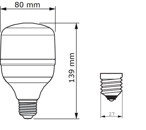 TForce Core HB MV ND 20W E27 840 G3 Světelný zdroj 20W 2700lm 2