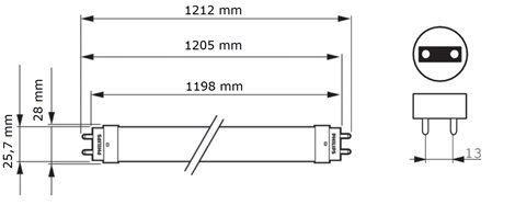 CorePro LEDtube 1200mm HO 18W 840 T8 LED Trubice 18W 2000lm 5