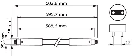 MASTER LEDtube HF 600mm HO 8W 840 T8 LED Trubice 8W 1050lm 5