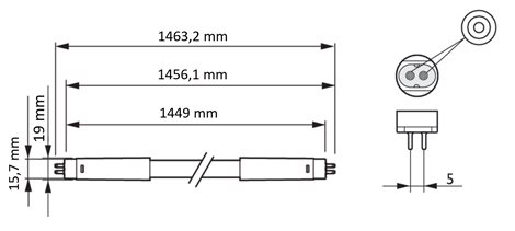 MASTER LEDtube 1449mm HE 20W 840 T5 EU LED Trubice 20W 3000lm  5