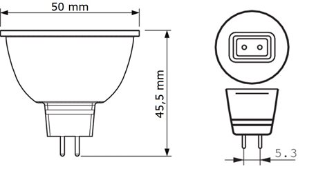 MASTER LEDspotLV D 7.5-50W 930 MR16 36D LED žárovka 7,5W 621lm 2