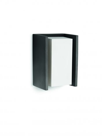 16351/93/16 Bridge venkovní nástěnné svítidlo 1xE27 1x42W IP44, antracitové 10