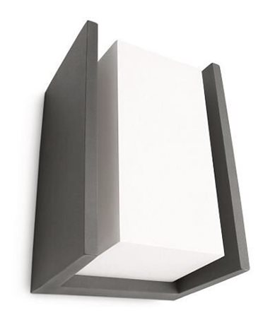 16351/93/16 Bridge venkovní nástěnné svítidlo 1xE27 1x42W IP44, antracitové 11