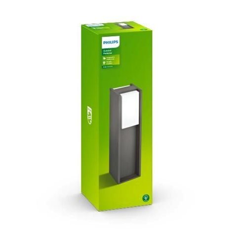 16353/93/16 Bridge venkovní sloupkové svítidlo 1xE27 42W 40,2cm IP44, antracitové 15