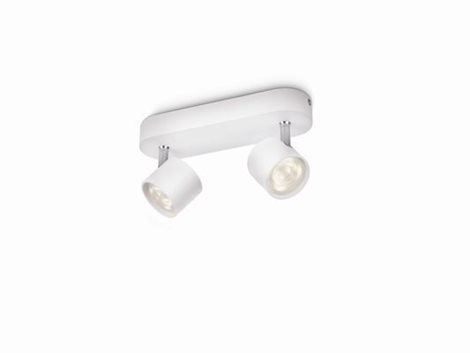 56242/31/16 Star bodové LED svítidlo 2x 4,5W 1000lm 2700K stmívatelné IP20, bílé 11