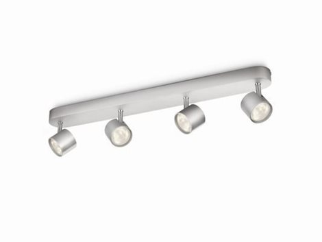 56244/48/16 Star bodové LED svítidlo 4x 4,5W 2000lm 2700K stmívatelné IP20, hliníkové 7