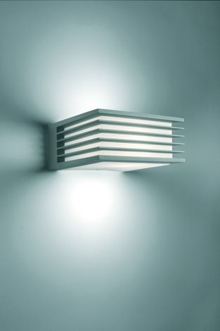 17182/87/16 Shades venkovní nástěnné svítidlo 1xE27 42W bez zdroje IP44, šedé 3