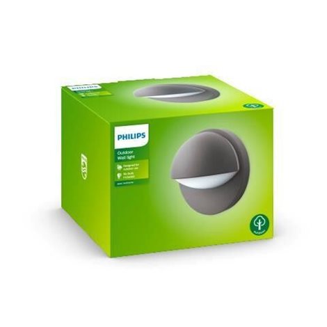 16245/93/16 June venkovní nástěnné svítidlo 1xE27 42W IP44, antracitové 8