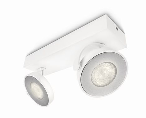 53172/31/16 Clockwork bodové LED svítidlo 2x4,5W 1000lm 2700K stmívatelné IP20, bílé 12