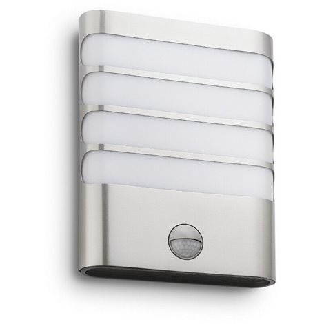 17274/47/16 Raccoon IR venkovní nástěnné LED svítidlo se senzorem 1x3W 270lm 2700K IP44, nerezové 1