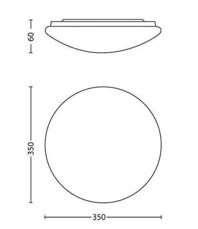 31815/87/16 Twirly přisazené LED svítidlo 1x17W 1700lm 2700K IP20 34,7cm, šedé 8