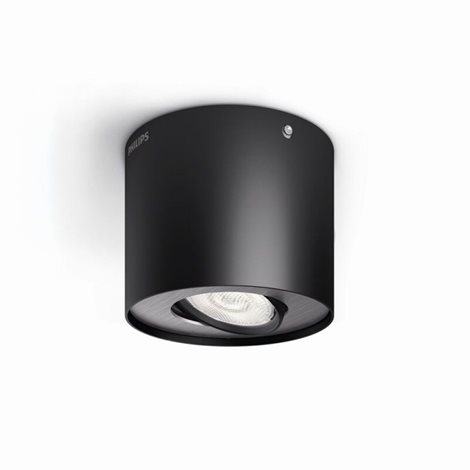 53300/30/16 Phase stropní bodové LED svítidlo 4,5W 500lm 2700K stmívatelné IP20, černé 12