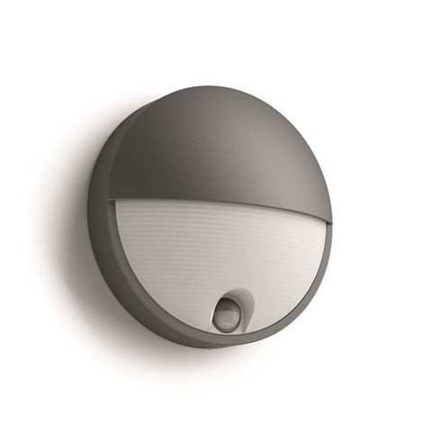 16456/93/16 Capricorn IR venkovní nástěnné LED svítidlo se senzorem 1x6W 600lm 2700K IP44, antracito 11